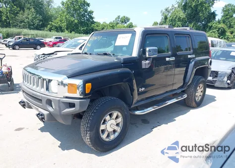 2006 Hummer H3 Suv из США, поврежденный, VIN 5GTDN136768317642